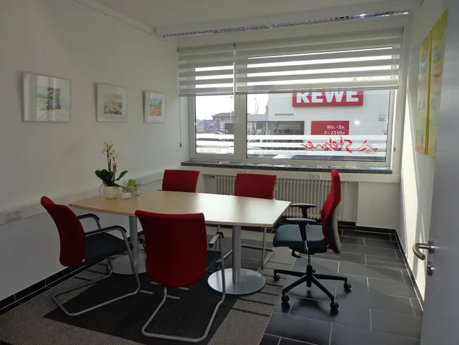 Besprechungsraum im Büro von Stebner Immobilienservice